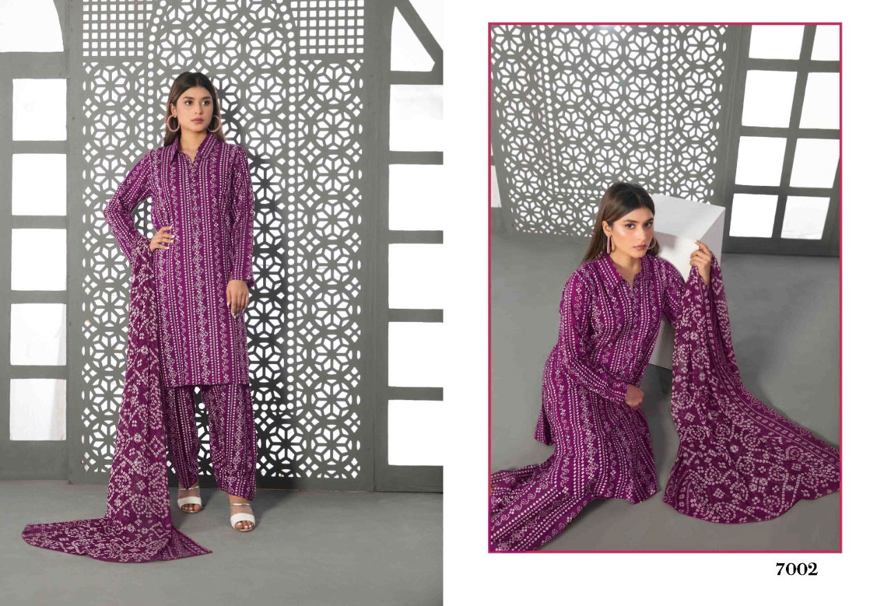 Tawakkal Amna Sohail Designer Wear Wholesale Printed Cotton Dress Material